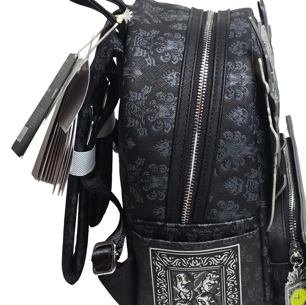 Loungefly Disney Haunted Mansion Gargoyle Mini Backpack Light-Up Glow NWT - Picture 6 of 9